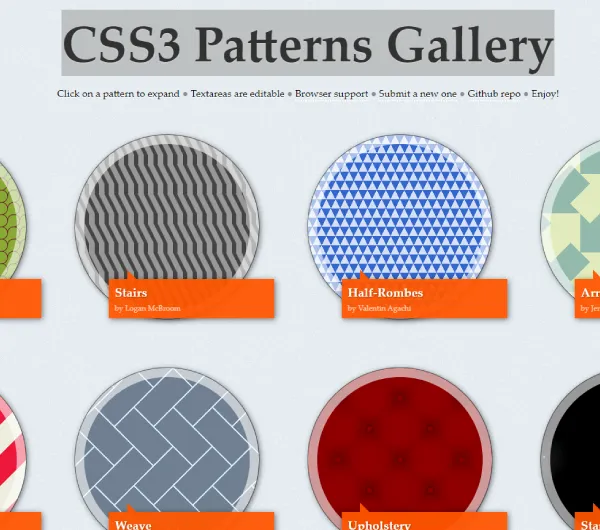 CSS3 Patterns: Enhance Your Web Design with Customizable CSS Patterns