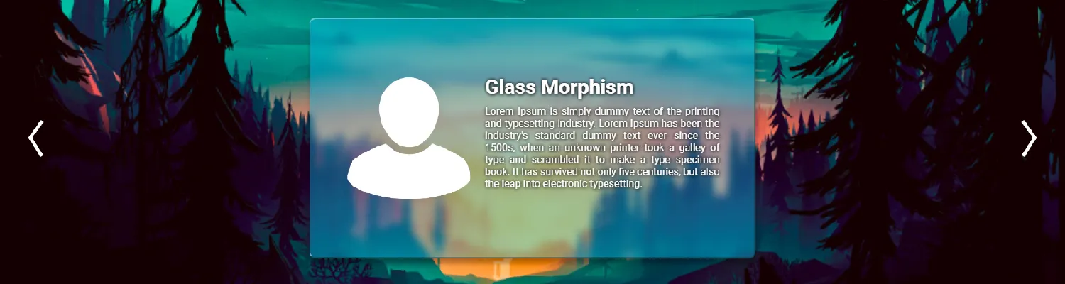 Glass Morphism Generator