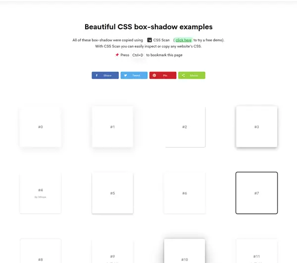 CSS Box Shadow