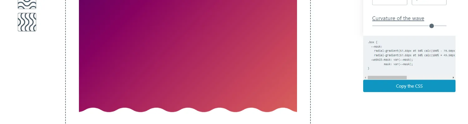 Using Wavy Shapes in Web Design