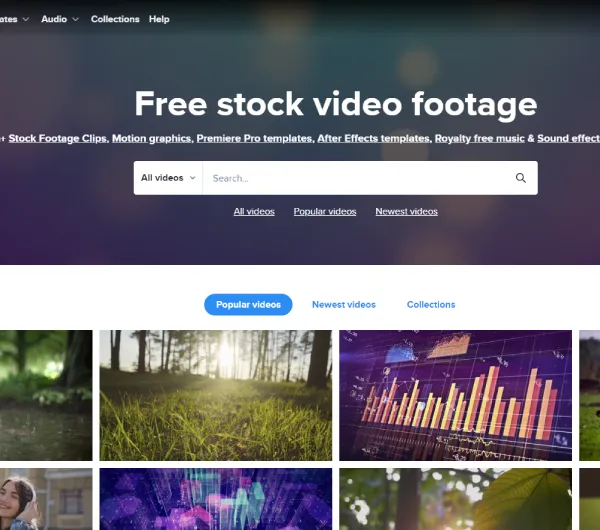 Videvo: An Impressive Collection of Free Stock Videos and Motion Graphics