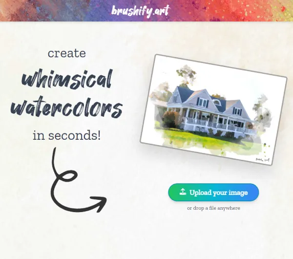Tansform Your Photos into Watercolor Art with Brushify.art