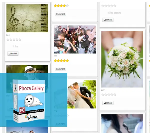 Phoca Gallery Joomla component image