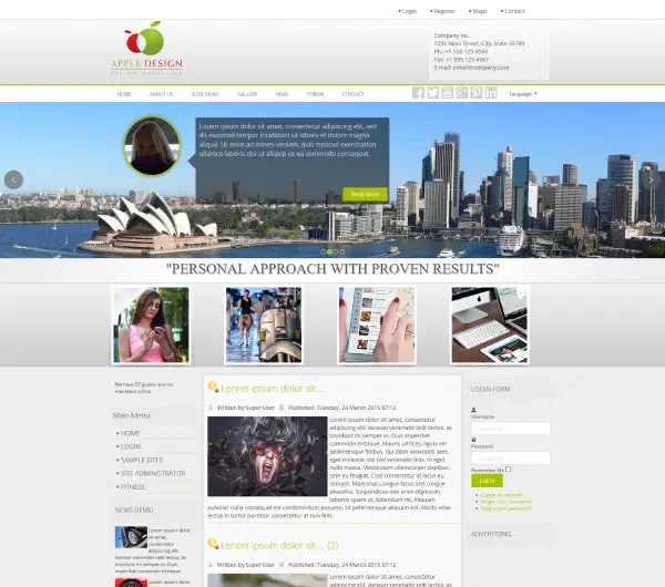 image joomla 3 template DD APPLEDESIGN 75