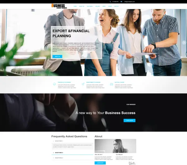 image joomla 3 template DD BUSINESS 110