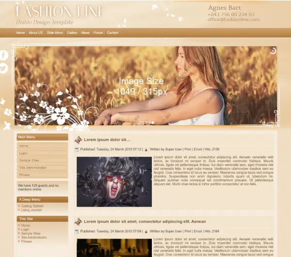 image joomla 3 template DD FASHIONLINE 51