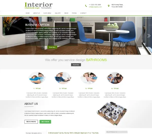 image joomla 3 template DD INTERIOR 95