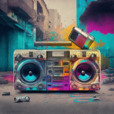 Retro Boombox 2