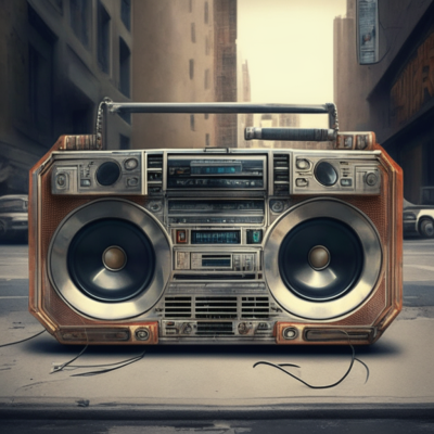 Retro Boombox 5