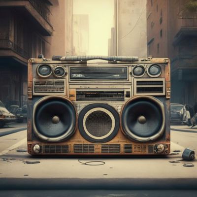 Retro Boombox 6